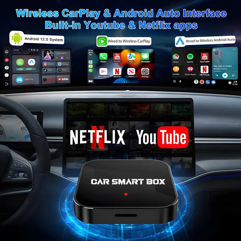 4+64Gb Car Smart Box Carplay