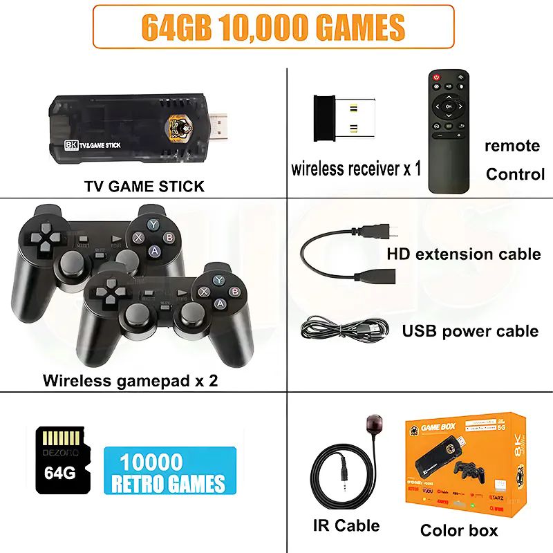 iDragon X98 Game Tv Stick ift Kollu